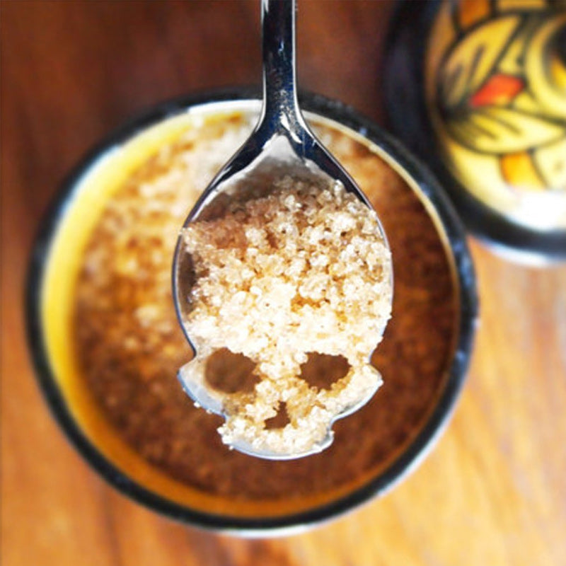 Halloween Totenkopf Edelstahllöffel