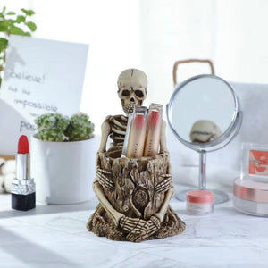 Halloween Kreativer Totenkopf Stifthalter