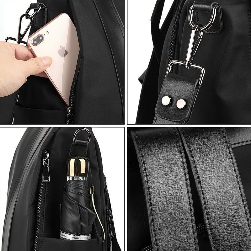 Wasserdichter diebstahlsicherer Nylon-Rucksack