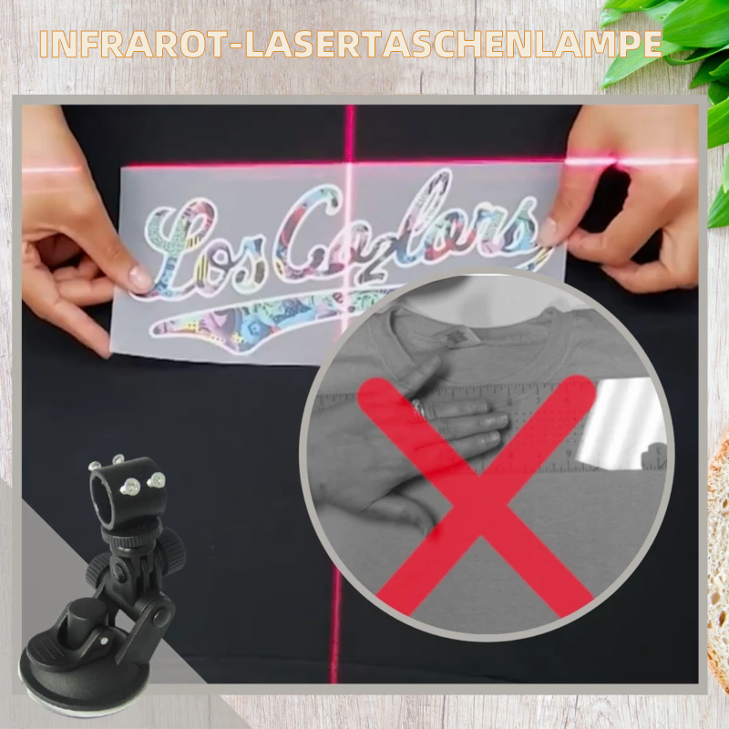 Infrarot-Lasertaschenlampe und Halter
