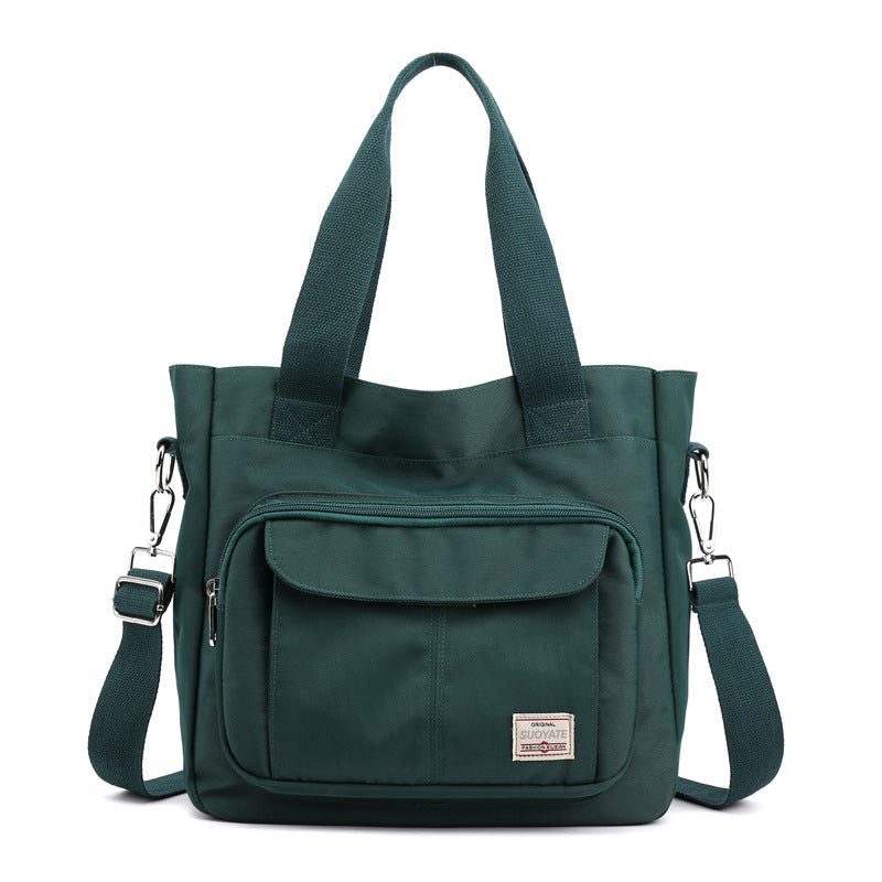 Schlichte lässige Handtasche aus Nylon