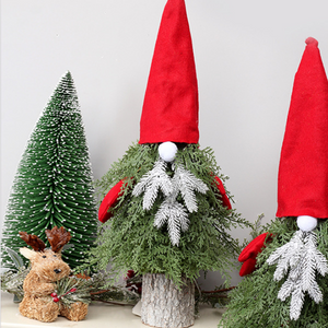 Kreativer und lustiger Mini-Weihnachtsmann & Weihnachtsbaum