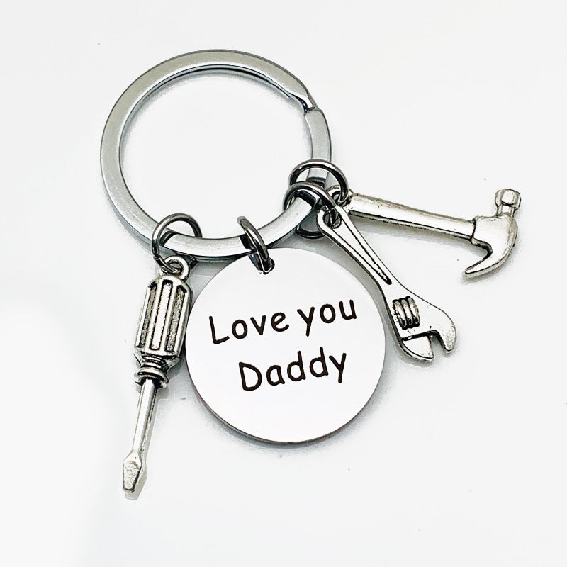 Praktischer Schlüsselbund- Vatertag Geschenk für Vater