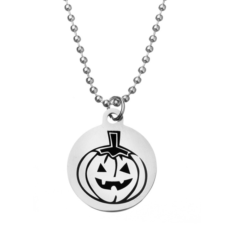 Halloween Titanstahl Halskette