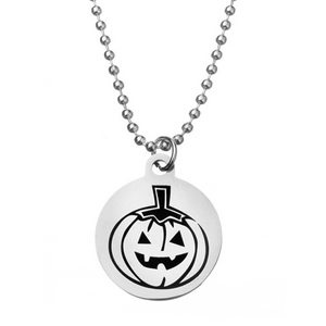 Halloween Titanstahl Halskette