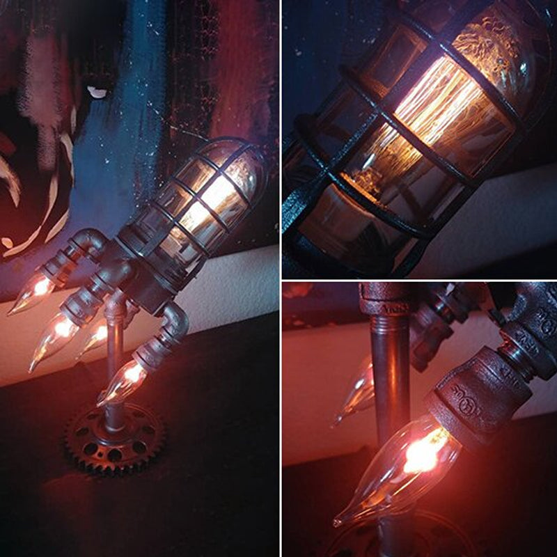 Kreative Raketenlampe