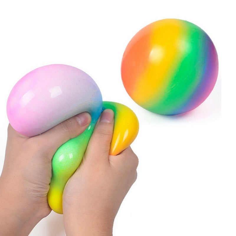 Buntes Ball - Dekompressionsspielzeug