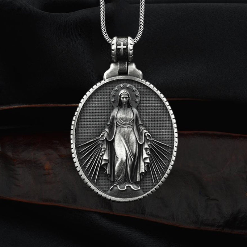 Wundertätige Medaille Jungfrau Maria Halskette