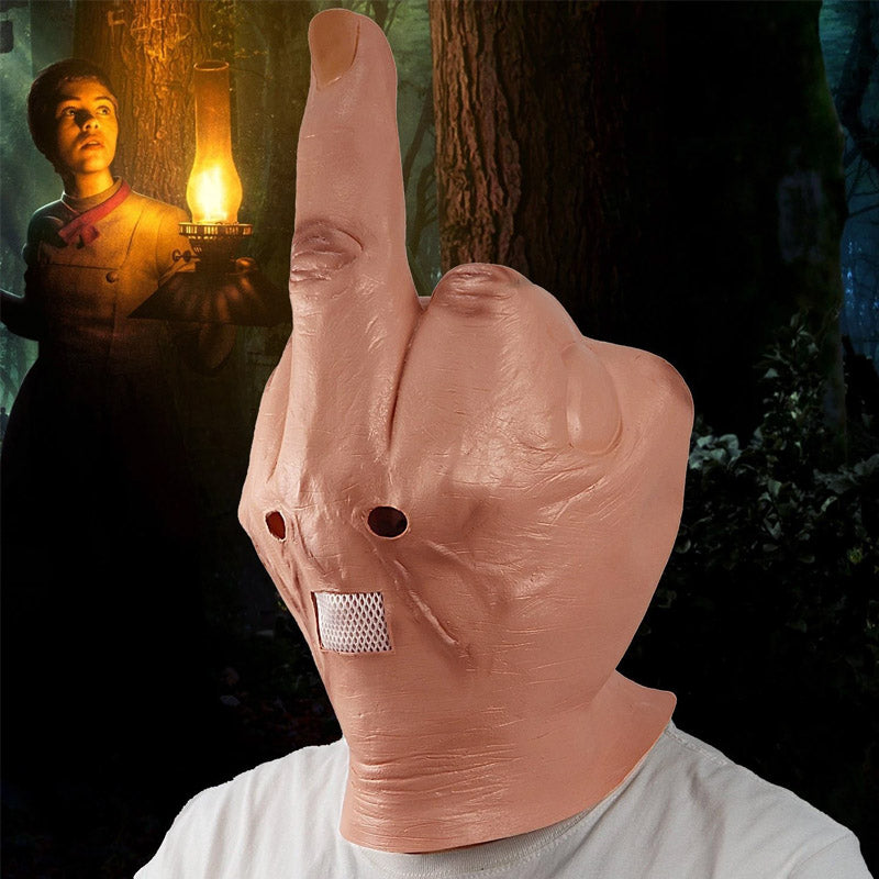 Mittelfinger Halloween Maske