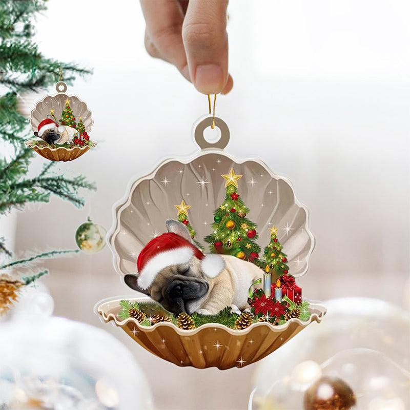 Weihnachtsdekoration Muschelanhänger aus Acryl