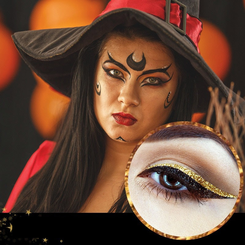 Wiederverwendbare Eyeliner und Wimpernaufkleber