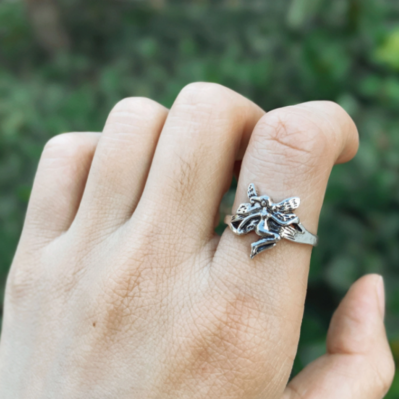 Versilberter Ring Für Damen