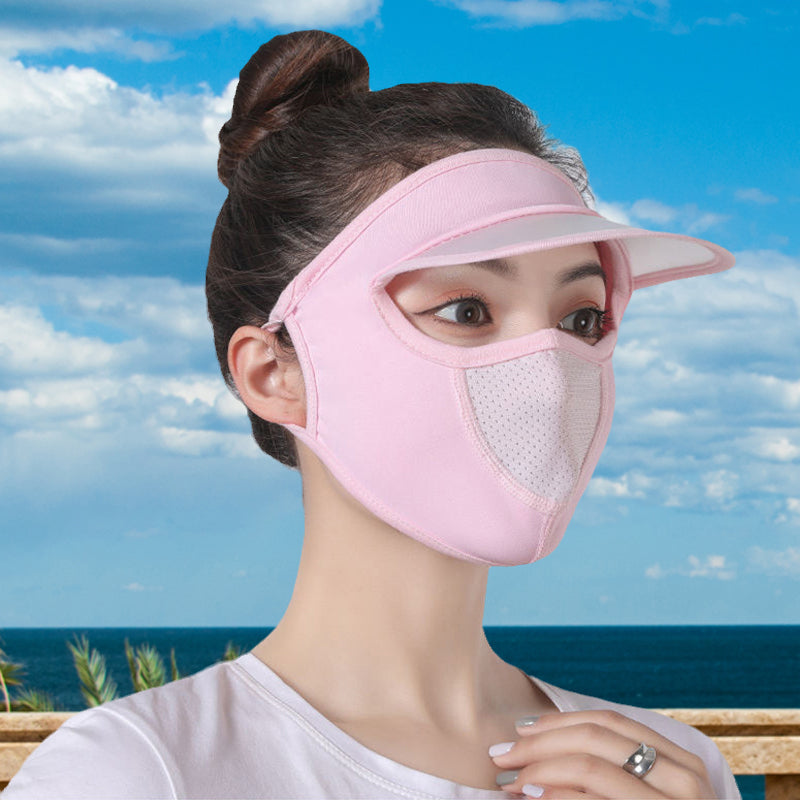 Wiederverwendbare Atmungsaktive Kühle Sonnenschutzmaske