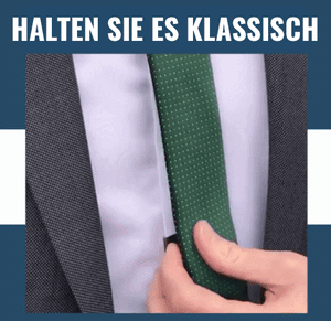 Clips zum Befestigen der Krawatte