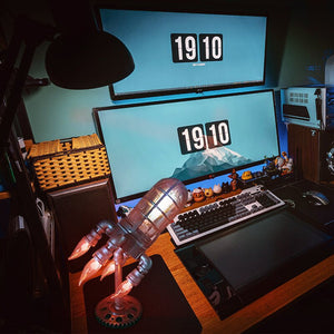 Kreative Raketenlampe