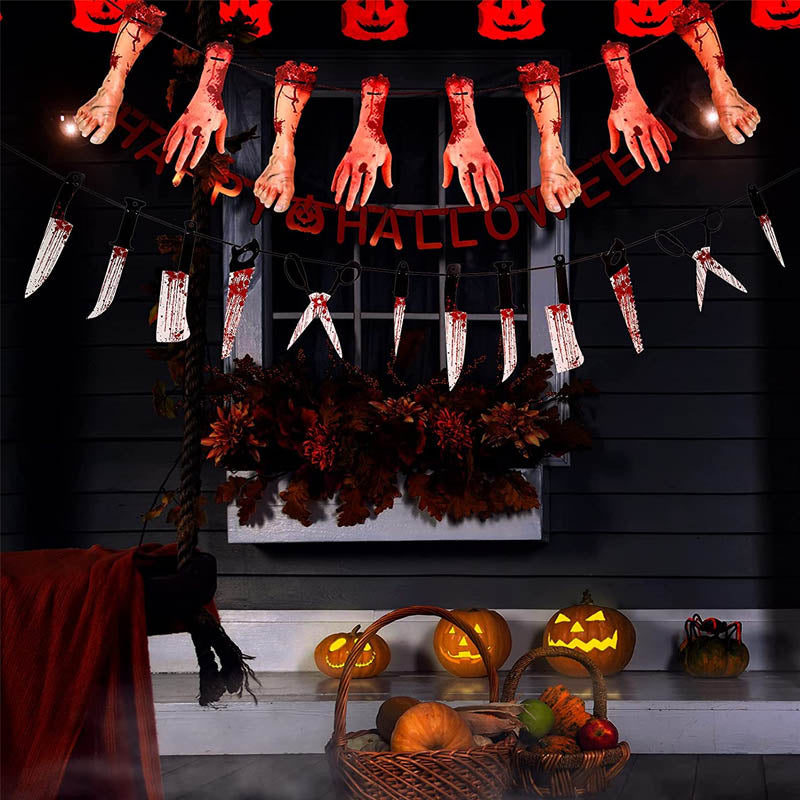 Halloween Banner Party Dekoration