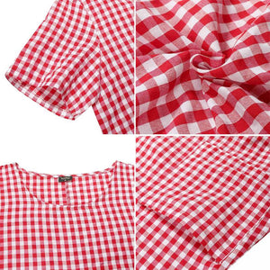 Damen Sommer atmungsaktives Kleid