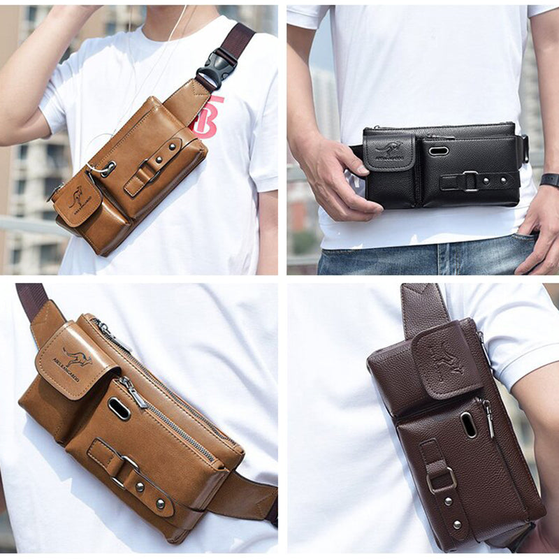 Herren Umhängetasche Brusttasche