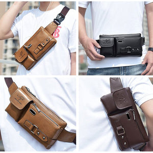 Herren Umhängetasche Brusttasche