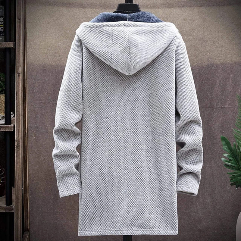 Lässiger Mantel Mit Fleece