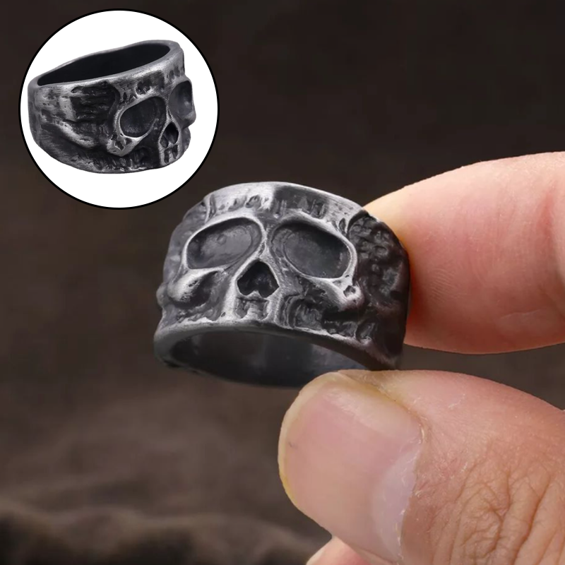 Totenkopf Geisterkopfring