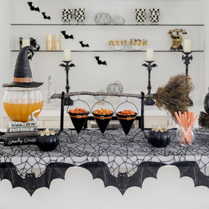 Halloween Hexe Besenständer