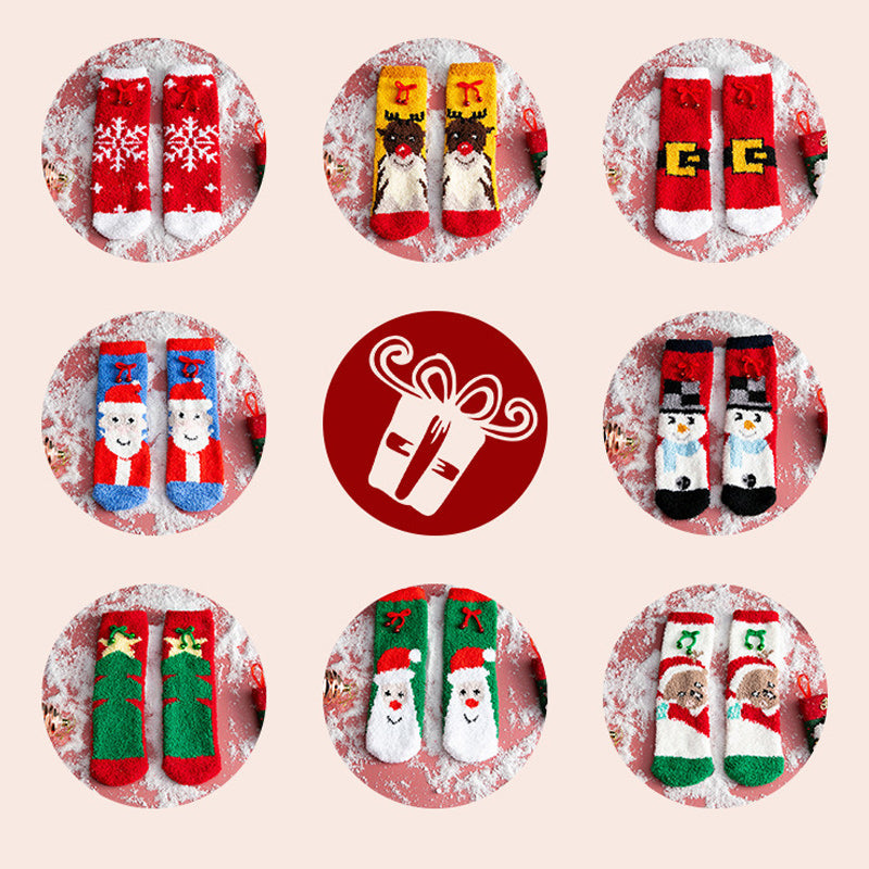 Dicke und warme Socken für Weihnachtsgeschenke