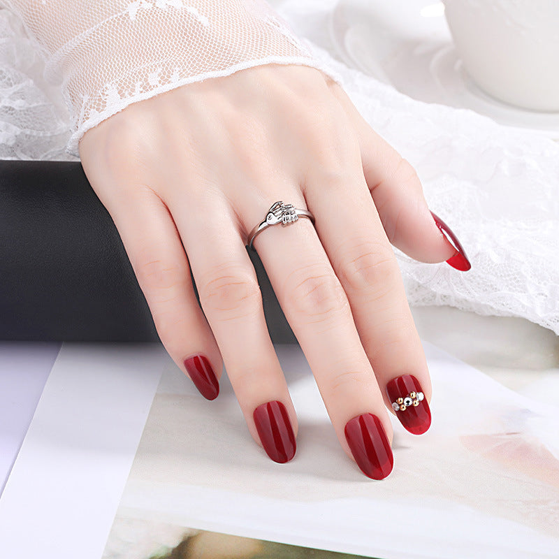 Liebe Umarmung Paar Ring
