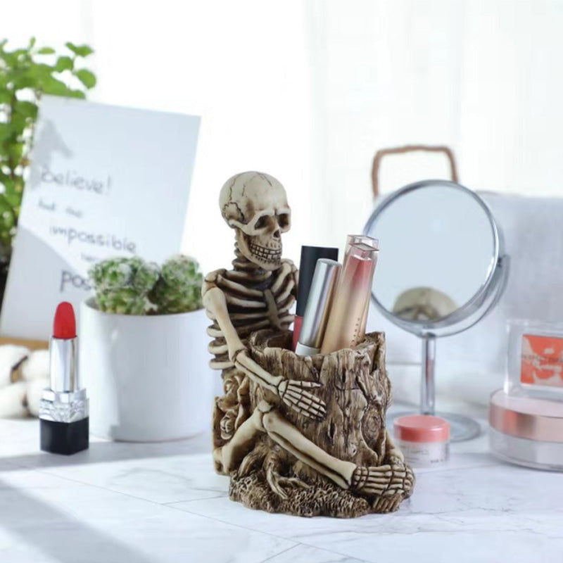 Halloween Kreativer Totenkopf Stifthalter