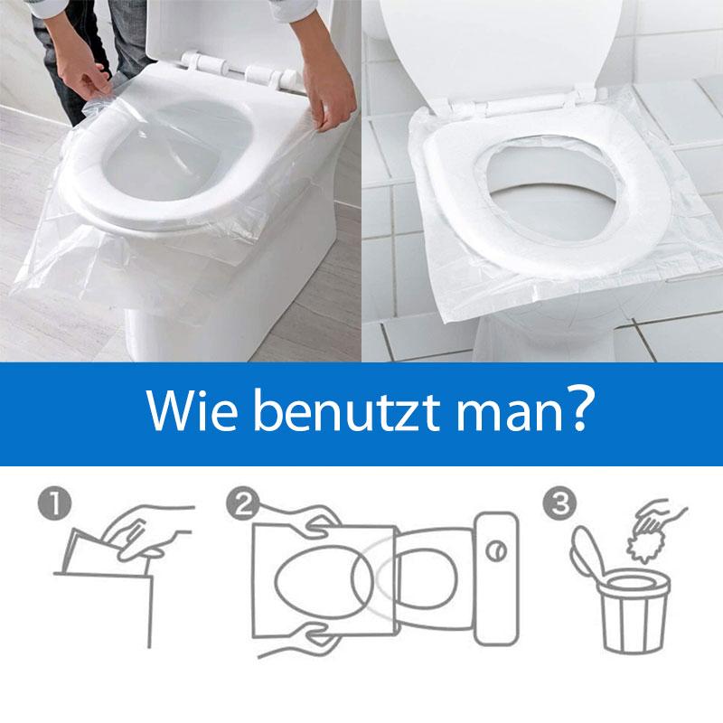 Einweg-Toilettensitzabdeckung (50 Stücke) – guteseben