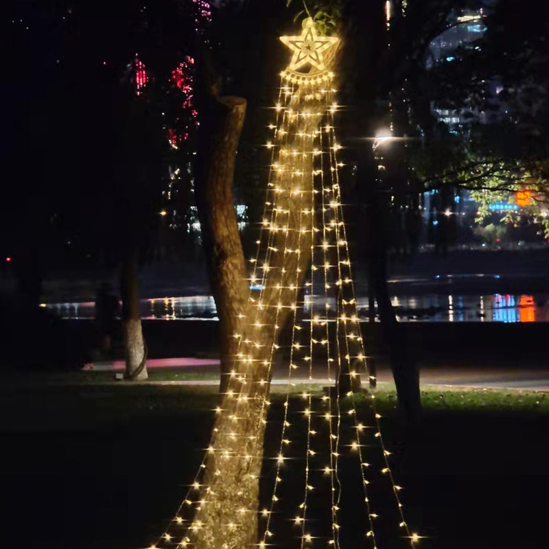Weihnachten dekorative Farblichter