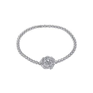 Rosen Halsketten Armband Set