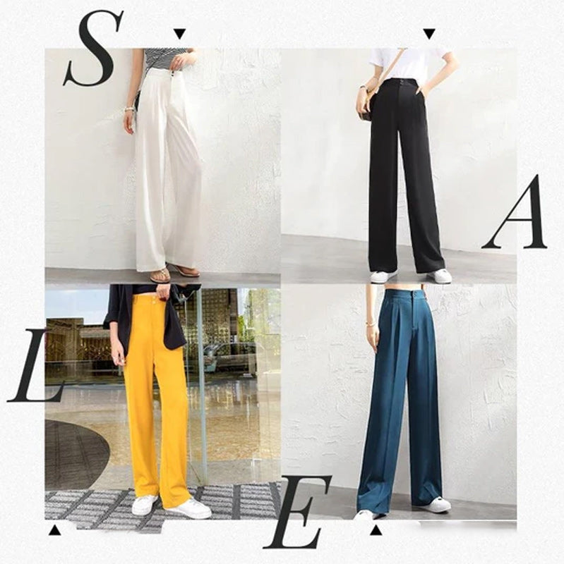 Lässige lockere Hosen aus Chiffon
