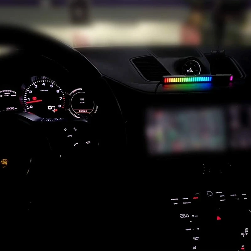 Auto Bunte Sprachaktivierte Lichter