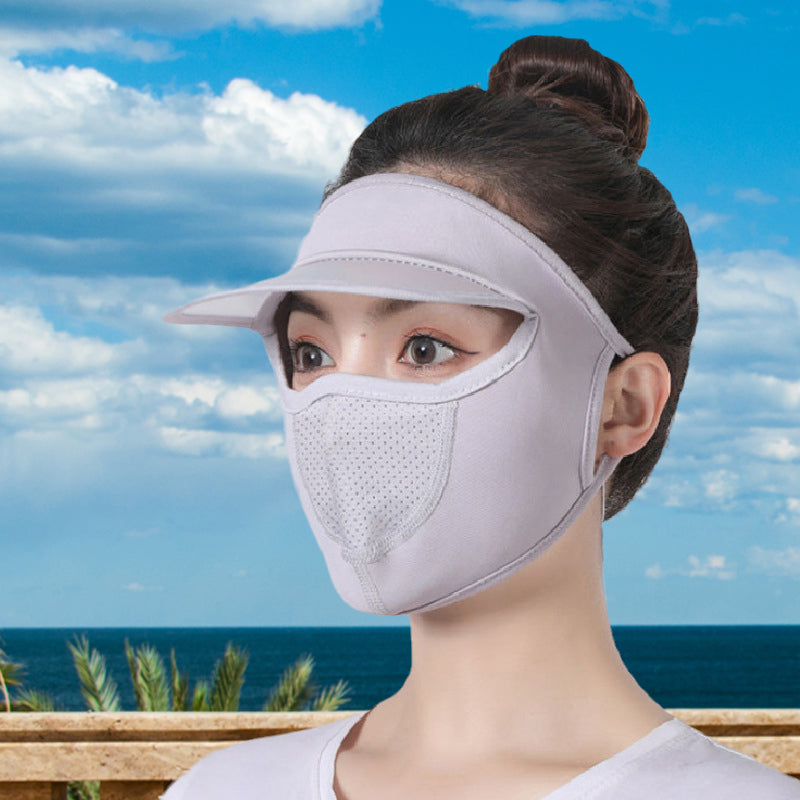 Wiederverwendbare Atmungsaktive Kühle Sonnenschutzmaske