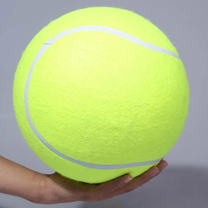 Riesiger Haustierspielzeug-Tennisball