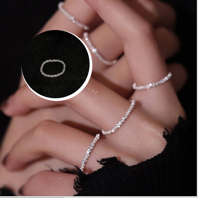 Damen Funkelnder Ring