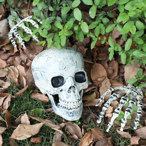 Garten Halloween Totenkopf Dekoration