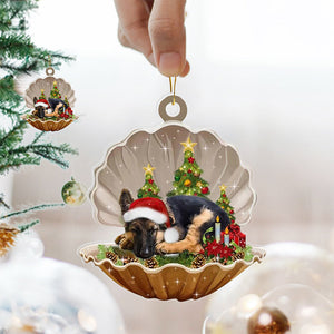 Weihnachtsdekoration Muschelanhänger aus Acryl