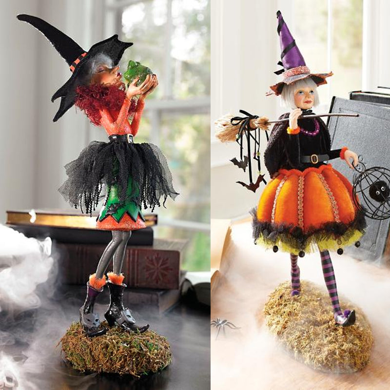 Neuartige Halloween Hexe Ornamente
