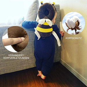 Süßer KLEINE BIENE Kopfschutz für Babys