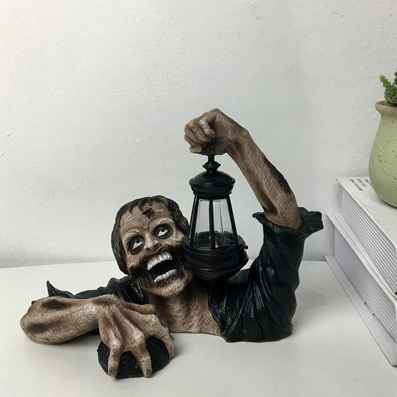 Halloween Zombie Ornament aus Harz