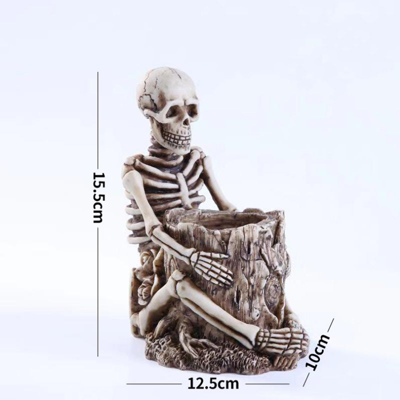 Halloween Kreativer Totenkopf Stifthalter