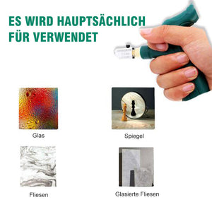Integrierter Glasfliesenöffner