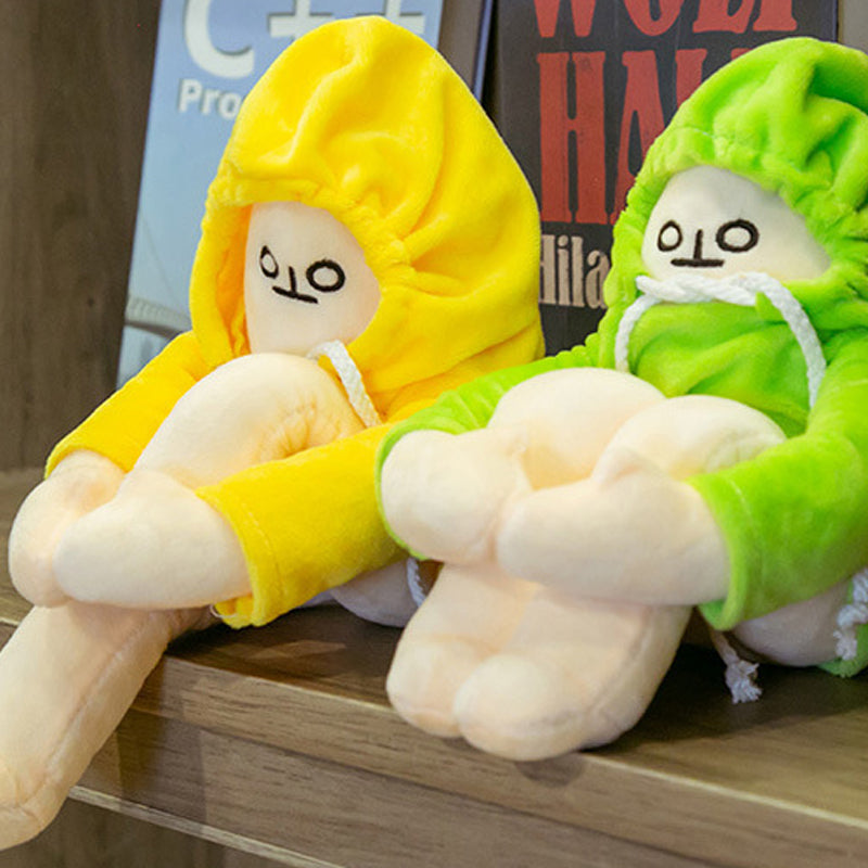 Lustiges Weihnachtsgeschenk-Bananenpuppe