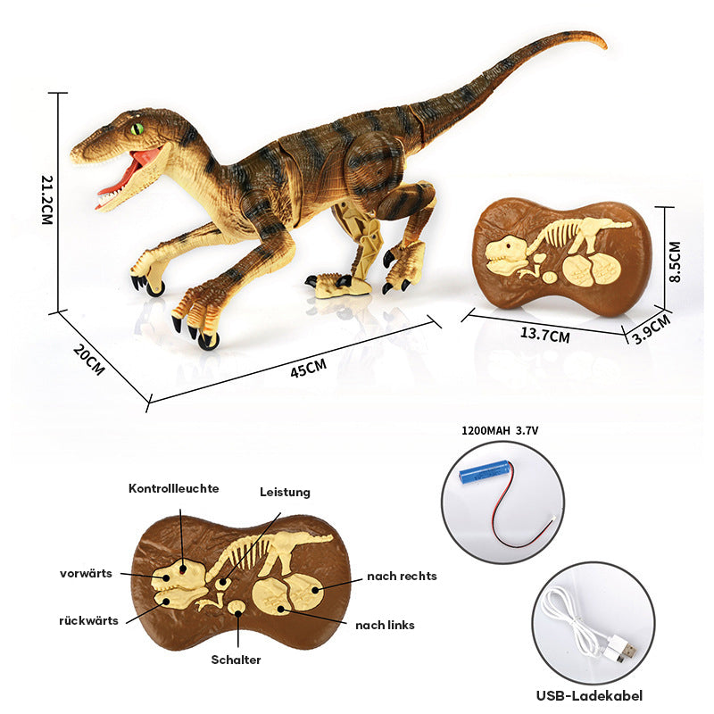 Simuliertes ferngesteuertes Dinosaurierspielzeug