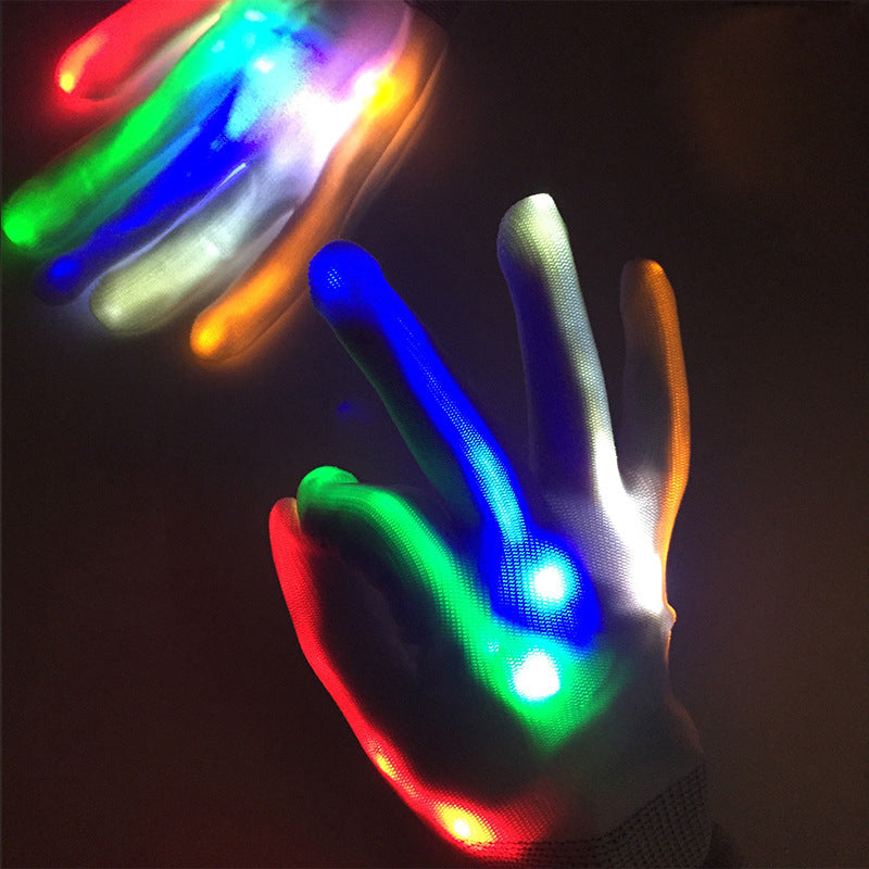 LED leuchtende Handschuhe