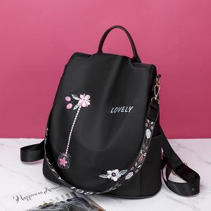 Wasserdichter bestickter Rucksack