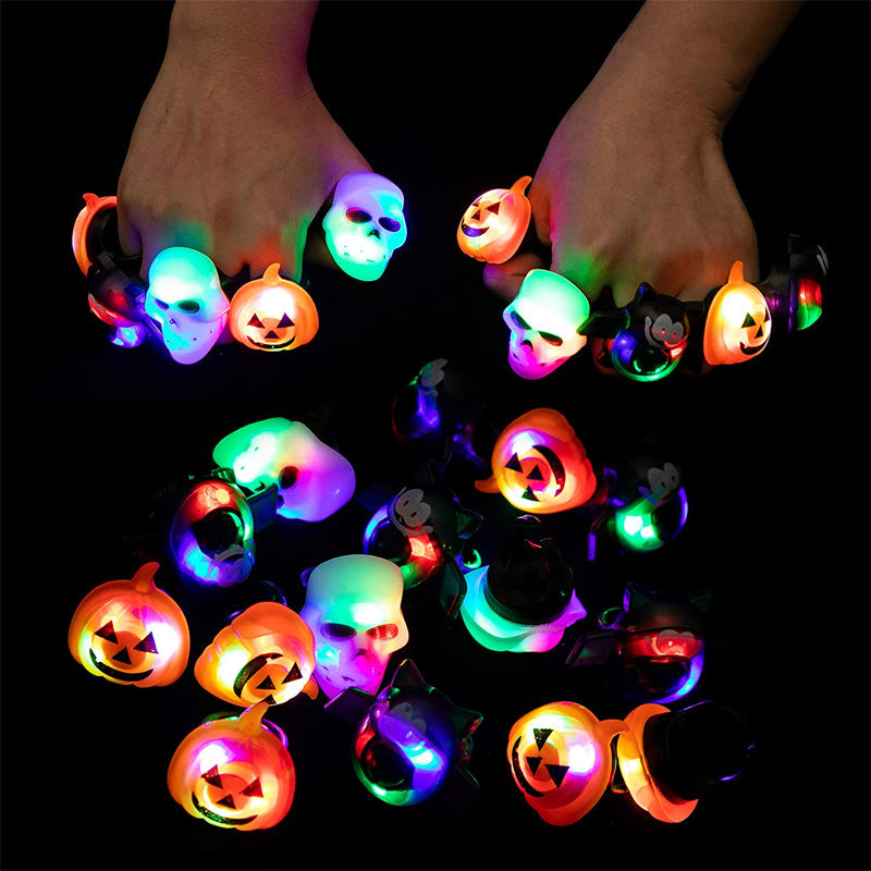 Halloween Glitzerringen