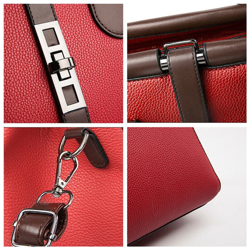 Modische Damen Umhängetasche & Handtasche aus PU Leder